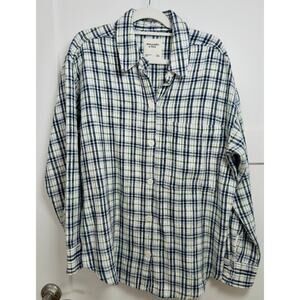 Women’s Abercrombie & Fitch Tweed Button Up Shirt L Large